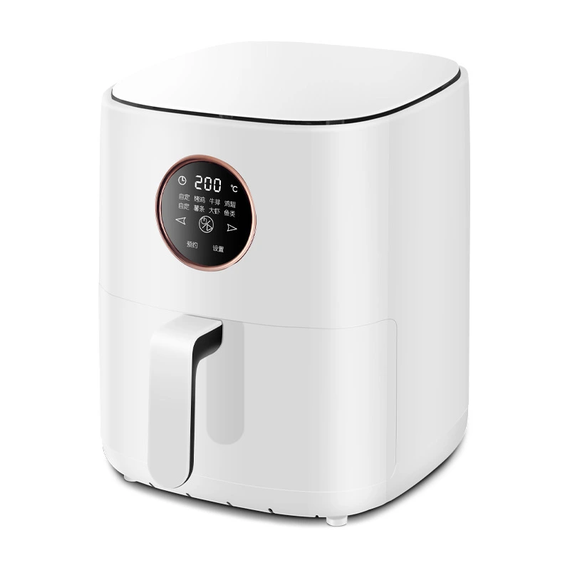 เครื่องทอดอากาศดิจิตอลสีขาวมินิมัลลิสต์ 6L